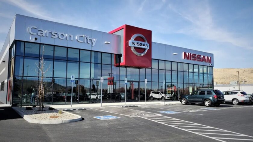 Commercial Completed Nissan of Carson City Contractor Miles Construction