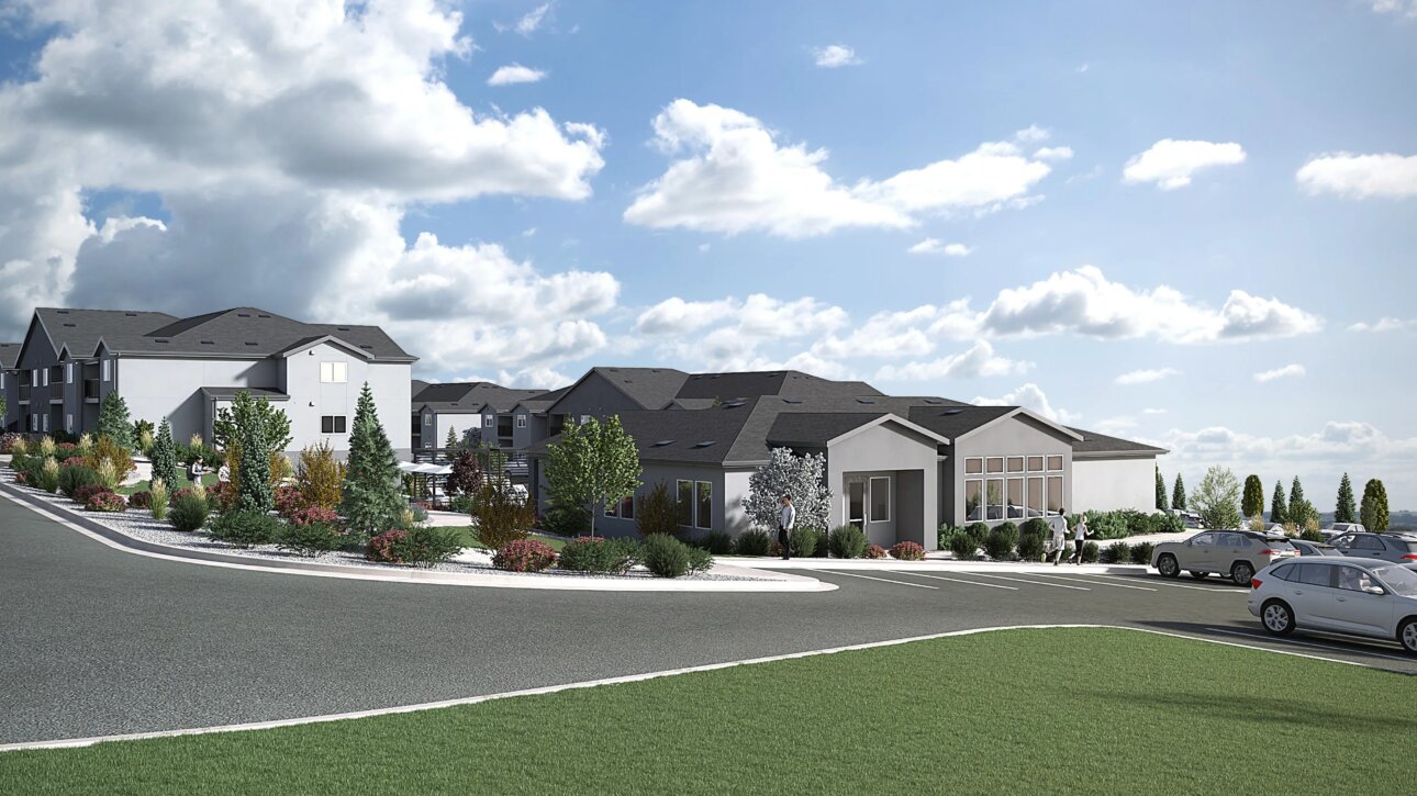 Multi Family Current Projects The Ridge at Sun Valley Contractor Pavilion Construction scaled