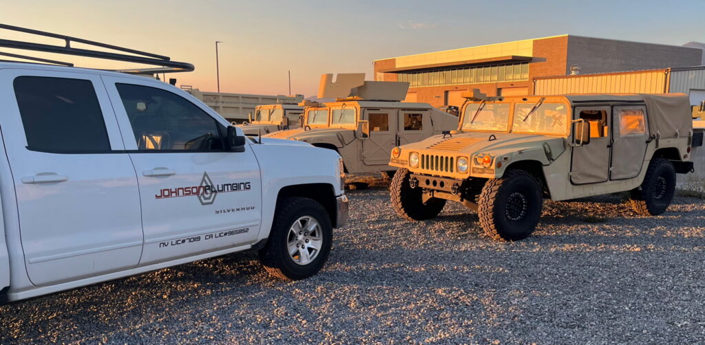 Johnson Plumbing Emergency Plumbing Service Truck